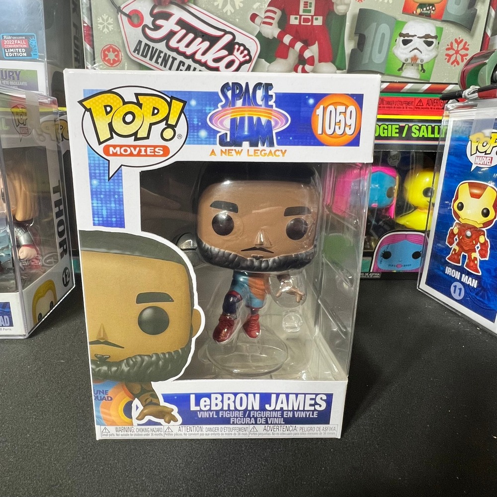 Funko Pop Movies Space Jam A New Legacy LeBron James 1059 Vinyl Figure